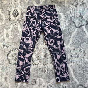Lululemon Wunder Under Crop (High-Rise) *Full-On Luxtreme 21"